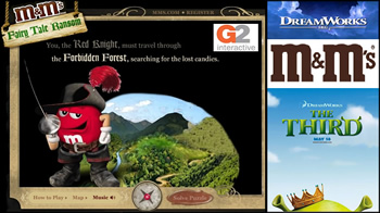 Shrek 3 and M&M'S online game